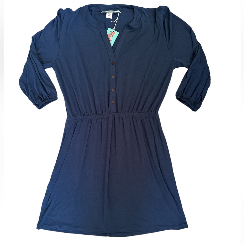 NEW Haley & the Hound Stella Dress - Navy Blue -XL - NWT